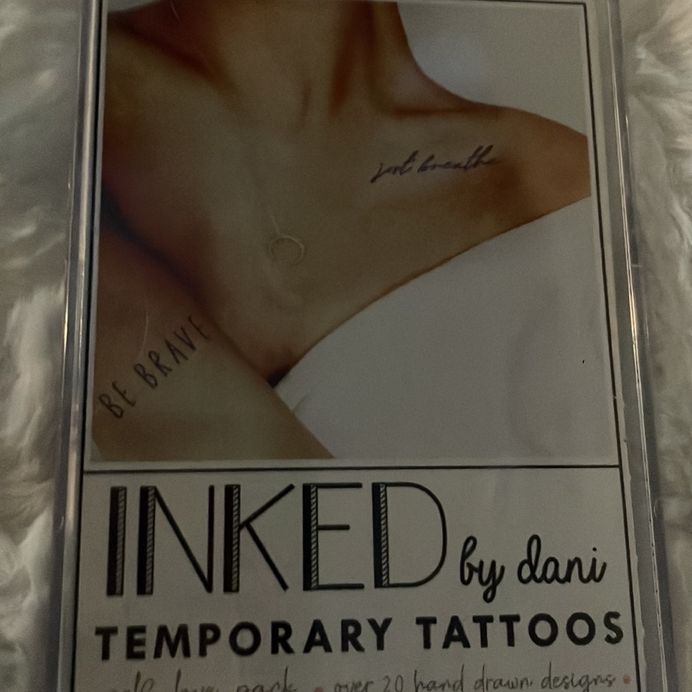 INKED‎ by Dani temporary tattoos
